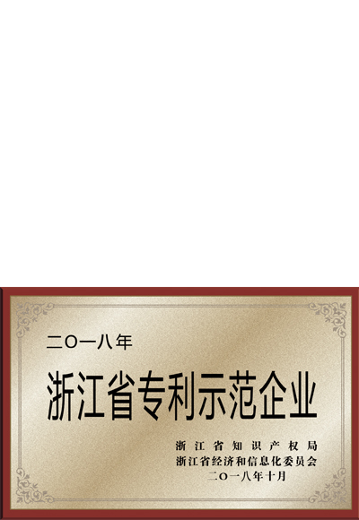 浙江省专利示范企业